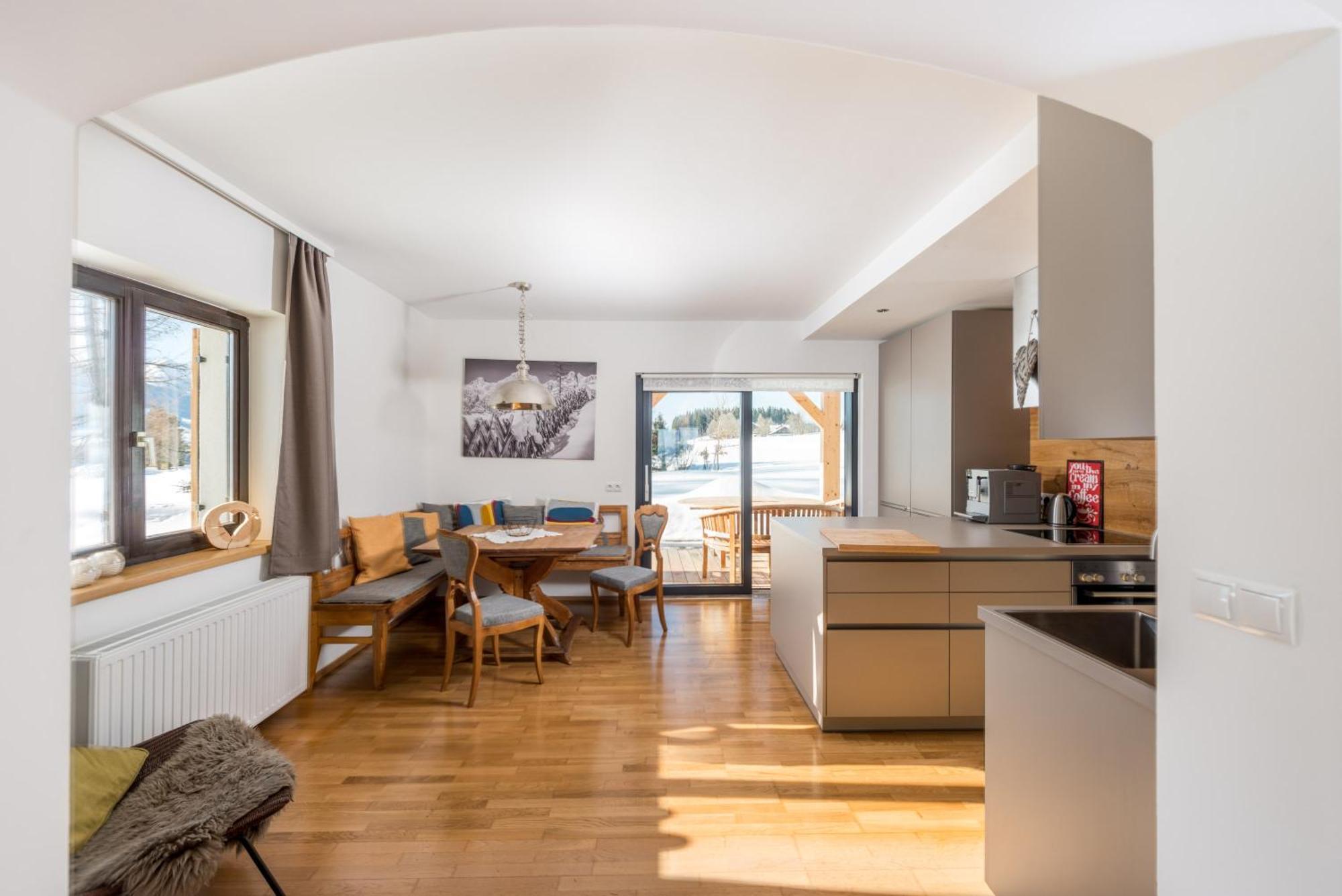 Naturchalet Hoeflehner - Heimgefuehl & Ruhelage An Loipe & Wanderweg Ramsau am Dachstein Kültér fotó