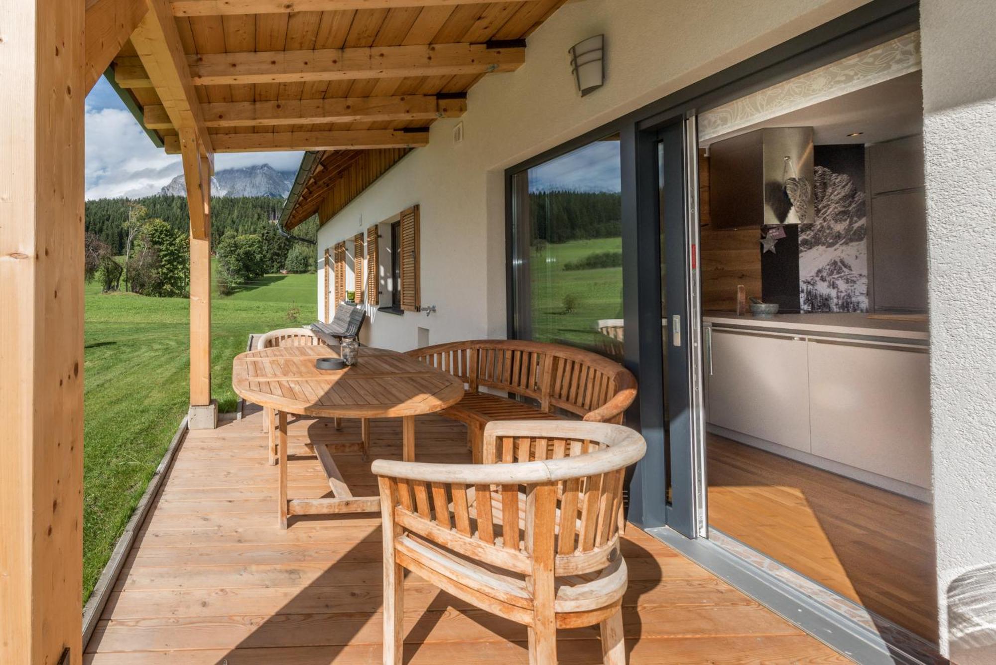 Naturchalet Hoeflehner - Heimgefuehl & Ruhelage An Loipe & Wanderweg Ramsau am Dachstein Kültér fotó