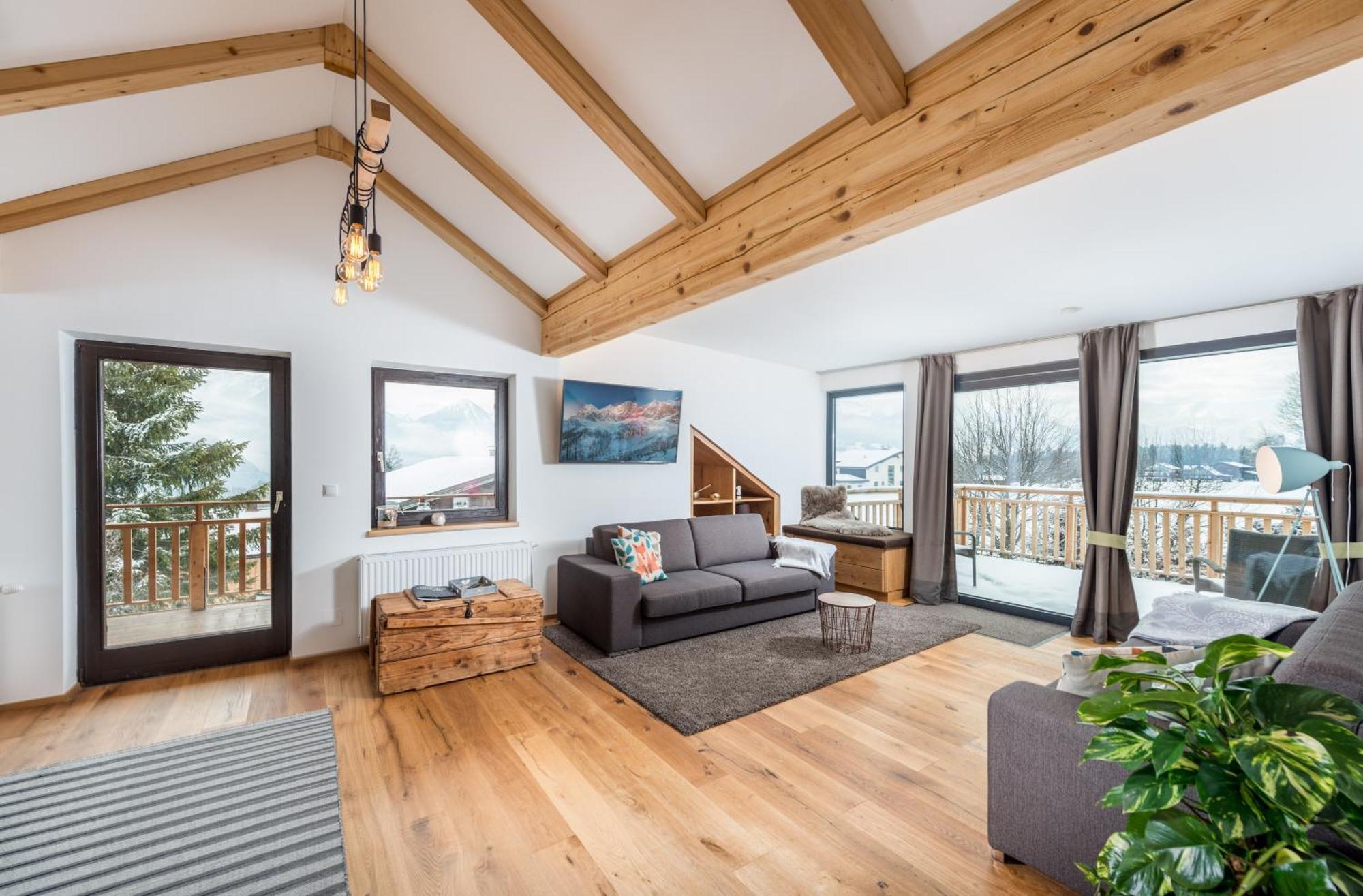 Naturchalet Hoeflehner - Heimgefuehl & Ruhelage An Loipe & Wanderweg Ramsau am Dachstein Kültér fotó